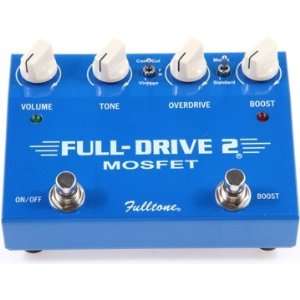 Fulltone Fulldrive2 Mosfet Overdrive/Clean Boost Guitar Effects Pedal 