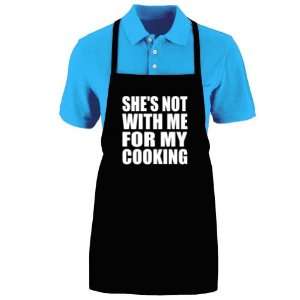  MY COOKING Apron; One Size Fits Most   Medium Length Kitchen Aprons 