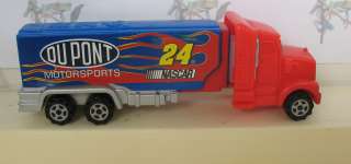 PEZ   NASCAR Hauler   #24 Jeff Gordon   Mint in Bag  