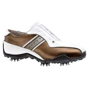 Womens FootJoy FJ LoPro 97172 Copper/White Leather Golf Shoes Sz 7~10 
