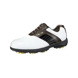  Etonic Dri Tech II Golf Shoes White   Dark Brown 13 W 