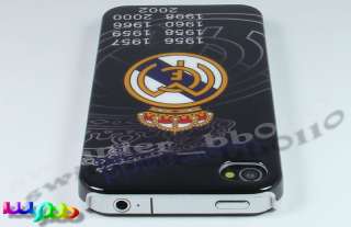 real madrid football iphone 4 4g 4th housing cover case