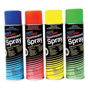 Keson SP20GO 12 pack 20 oz Glo Orange Ultra Mark Fluorescent Spray 
