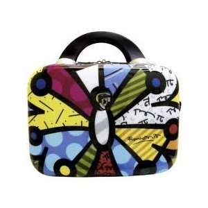 Romero Britto Collection Butterfly Case By Heys 12 Inches Beauty Make 