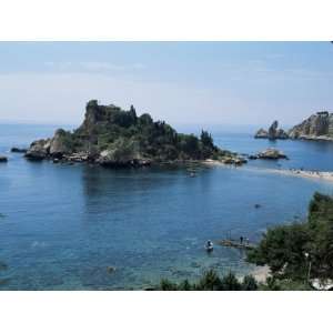 Isola Bella, Taormina, Island of Sicily, Italy, Mediterranean 