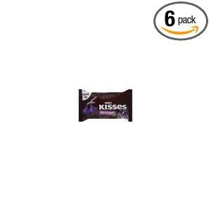 Hersheys Kisses Special Dark Chocolate Bag, 9.2 Ounce (Pack of 6 