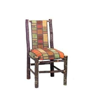  Fireside Lodge Hickory Upholstered Side Chair   86030 