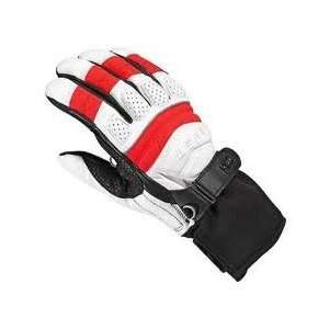  Leki Griffin S Glove White/Red/Black sz. M Sports 