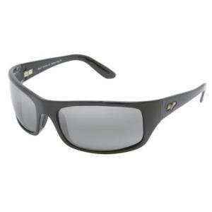 Maui Jim Peahi Sunglasses Gloss Black/Neutral Gray 202 02