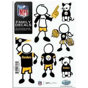Pittsburgh Steelers Family Decal Set Small  Sports 