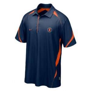   Nike Navy Coaches Sideline Play Action Pass Polo: Sports & Outdoors