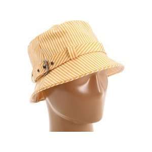   Summer Spring Travel BUCKET Hat YELLOW STRIPES 
