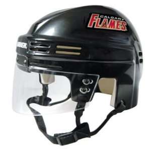  Official NHL Licensed Mini Player Helmets   Calgary Flames 