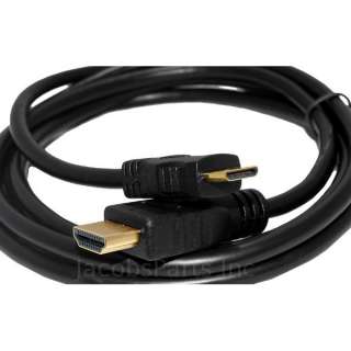 3FT HDMI to Mini HDMI Type C Cable for HDTV DV 1080P  