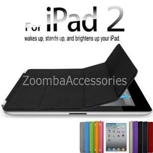  Zoomba iPad 2 Smart Cover Polyurethane Leather Smart Case 