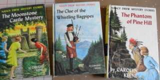 Nancy Drew Mystery PC Books #40,41,42  Moonstone Castle, Bagpipe 