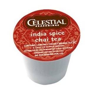 Celestial Seasonings India Spice Chai Tea K Cup 48 Count Case by 