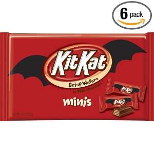 Kit Kat Halloween Minis, Crisp Wafers in Milk Chocolate, 10 Ounce Bags 