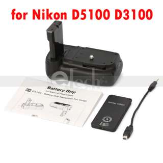 Camera Battery Grip for Nikon D3100 EN EL14 B8Q+Control  