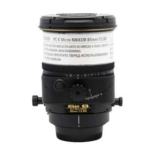 Nikon PC E Micro Nikkor 85mm f/2.8D Manual Focus Lens 018208021758 