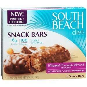  South Beach Diet Snack Bars, Chocolate Almond, 5 ea 