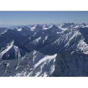 Karakoram Mountain Range and the Massif of the Hindu Kush, in Northern 