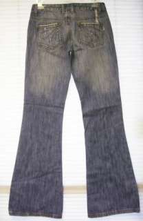 NWT Womens Juniors Billabong Jeans w/ Rhinestones Beads back pockets 