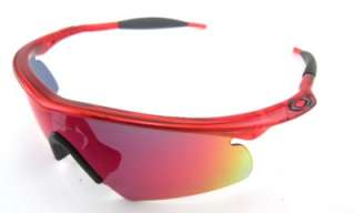 New Oakley Sunglasses M Frame Hybrid Crystal Red w/+Red Iridium #09 
