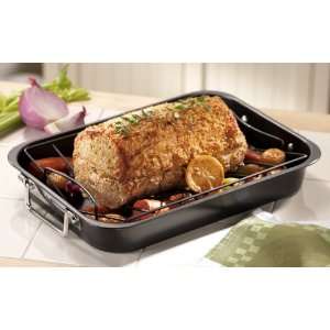  Carbon Steel Holiday Roasting/ Lasagna Pan With Rack By 