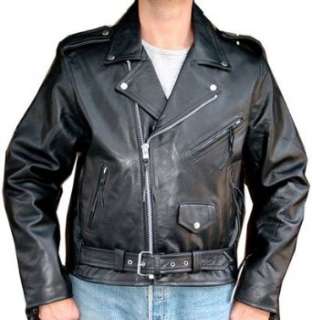  Chopper Motorcycle leather Jacket Thick Clothing