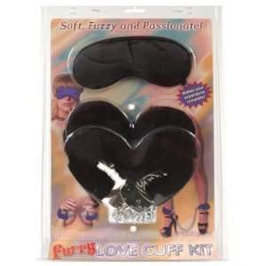  Furry love cuff kit   black