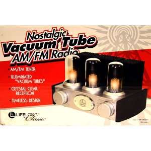  Nostalgic Vacuum Tube AM/FM Radio Electronics