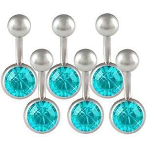   belly navel button ring bar AFFW   Pierced Body Piercing Jewelry  Set