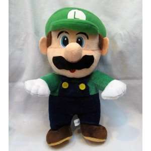  Mario Bro 9 inch Mascot Luigi Plush Toys & Games