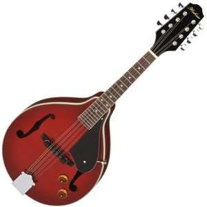   FOLK HOHNER TRANS RED ELECTRIC A~STYLE MANDOLIN Musical Instruments