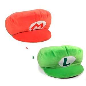  Super Mario Brothers  Mario & Luigi Hat Cushions (Not a 