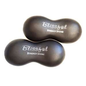  BLISSFUL Hot Stone HEAT~WAVE Massage Tool Set of (2) by 