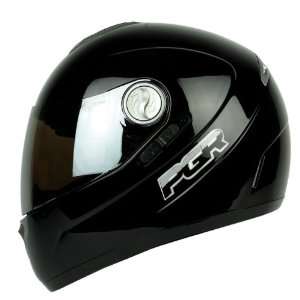  ECE APPROVED Motorcycle Street Bike Full Face Helmet (XS, Gloss Black