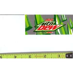   Mountain Dew Logo Soda Vending Machine Flavor Strip, Label Card, Not a