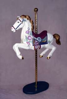 FULL SIZE Carousel Horse Handpainted Glory Jeweltone  