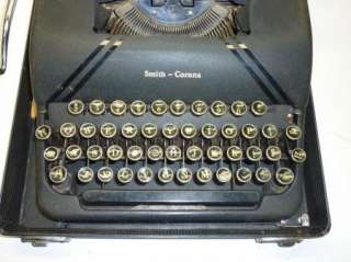 Smith Corona Sterling Shift Portable Typewriter  