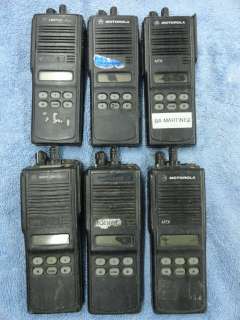 Motorola MTX8000 800Mhz Portable Radio Trunked H01UCF6DB5AN PARTS 