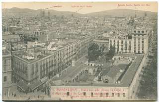 SPAIN BARCELONA S. Justo Church Old Postcard NICE!  