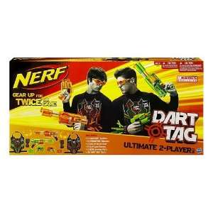  Nerf Dart Tag Ultimate 2 Player 4 Gun NDTL Set Toys 