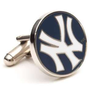 New York Yankees MLB Logod Executive Cufflinks w/Jewelry Box  