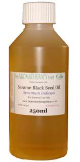 pure sesame black seed oil 250ml