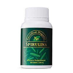 Premium USP Certified Organic Spirulina PURE NATURAL  
