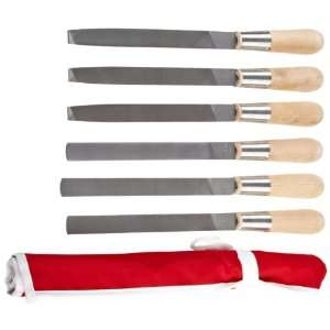 Simonds 6 Piece Hand File Set with Handles, American Pattern, Double 