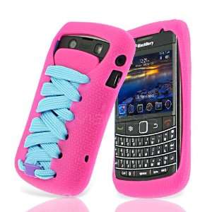   Cover with Screen Protector   Hot Pink Skin & Sky Blue Electronics