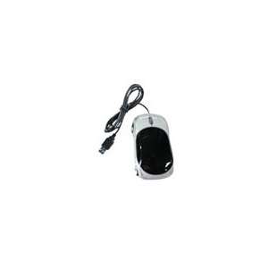  Car Shaped USB 2.0 Optical Mouse (White and Black) for 